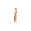Pineapple Charm, Solid Gold Mini
