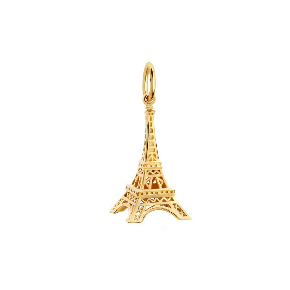 Gold Eiffel Tower Charm - JET SET CANDY  (1720170905658)