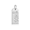 Silver South Africa Charm, HDS Hoedspruit Luggage Tag - JET SET CANDY  (1720184995898)