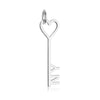New York Key Charm, Silver
