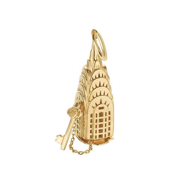 Chrysler Building Charm New York City Solid Gold