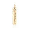 Broadway New York Charm Gold