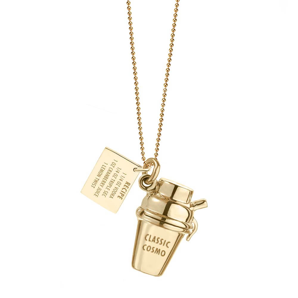 Gold New York Charm, Cosmo Cocktail - JET SET CANDY  (1720175919162)