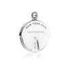 NYC Planner Spinner Charm New York City Silver