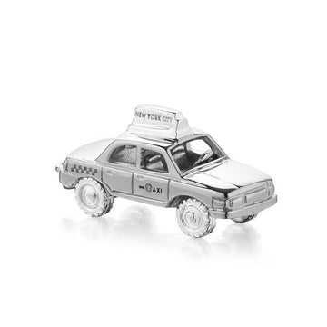 New York Taxi Charm Silver