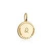 Angola Passport Stamp Charm Solid Gold