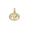 China Passport Stamp Solid Gold