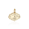 Egypt Passport Stamp Charm Solid Gold