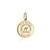 Eritrea Passport Stamp Charm Solid Gold