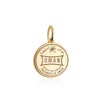 Oman Passport Stamp Charm Solid Gold