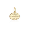 Palestine Passport Stamp Charm Solid Gold