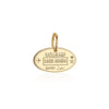 Saudi Arabia Passport Stamp Charm Solid Gold