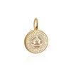 Tajikistan Passport Stamp Charm Solid Gold
