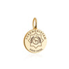 Turkmenistan Passport Stamp Charm Solid Gold