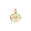 Uruguay Passport Stamp Charm Solid Gold