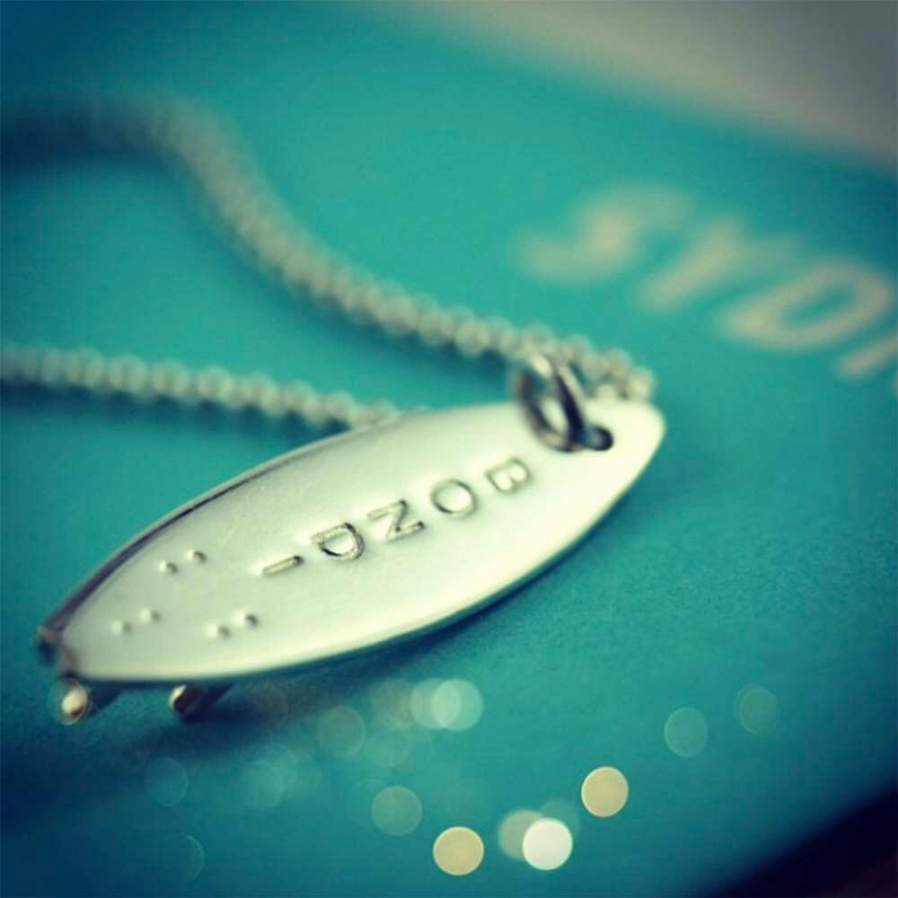 Silver Bondi Surfboard Charm - JET SET CANDY (1720176345146)