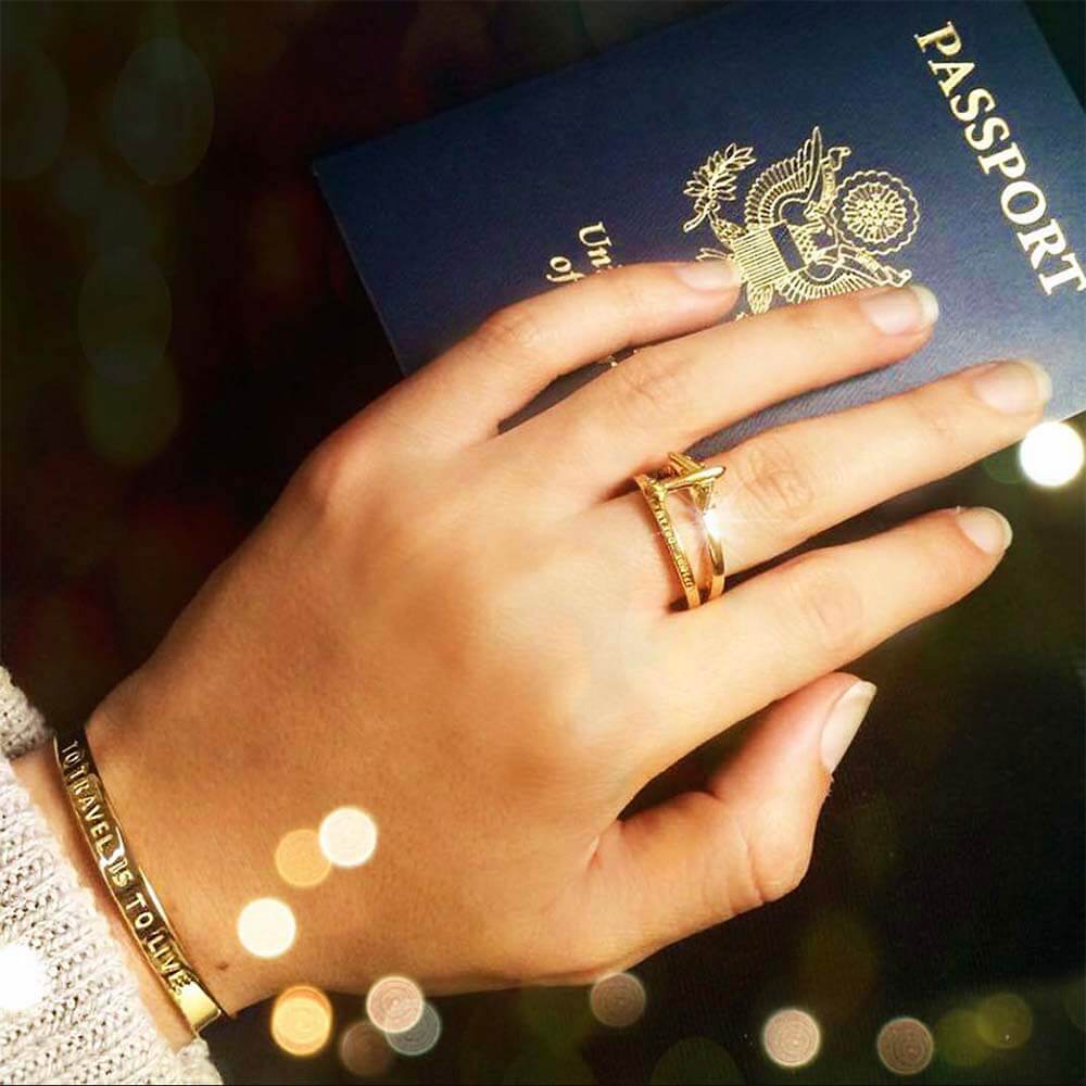 Gold Cuff Bracelet 