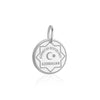 Azerbaijan Passport Stamp Charm Silver