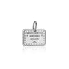 Northern Ireland Passport Stamp Charm Silver