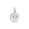 Turkmenistan Passport Stamp Charm Silver