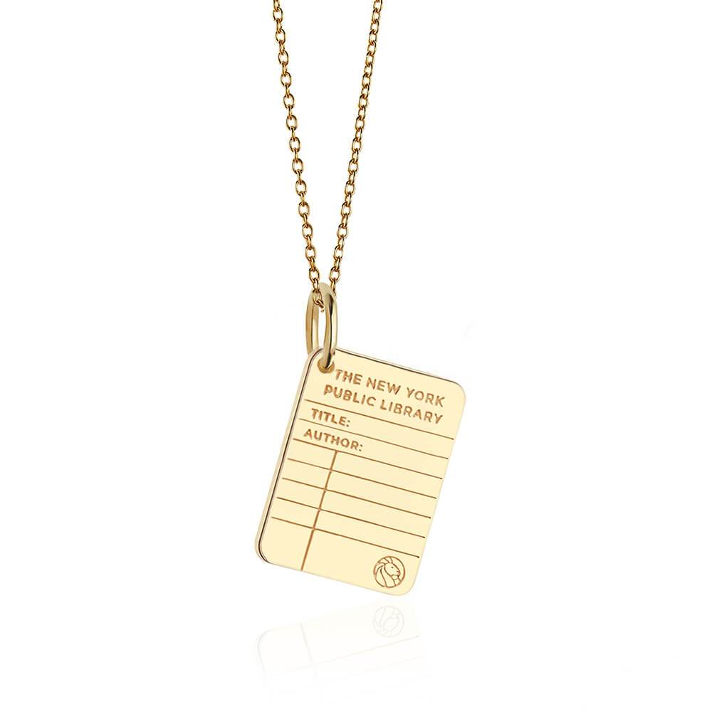 Gold New York Public Library Card (Ships Oct.) (6102447554744)