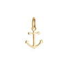 Anchor Charm Solid Gold Mini