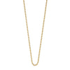 Ball Chains, Gold 14" to 30"