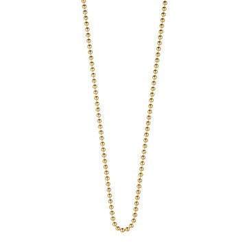 Ball Chains, Gold 14" to 30"
