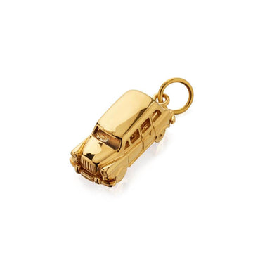 Solid Gold London Taxi Charm