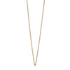 Cable Chains, Gold 14" to 30"