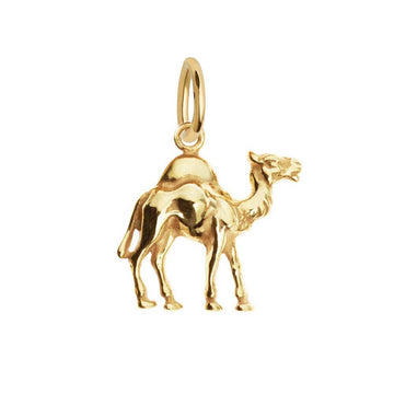 Solid Gold Camel Charm