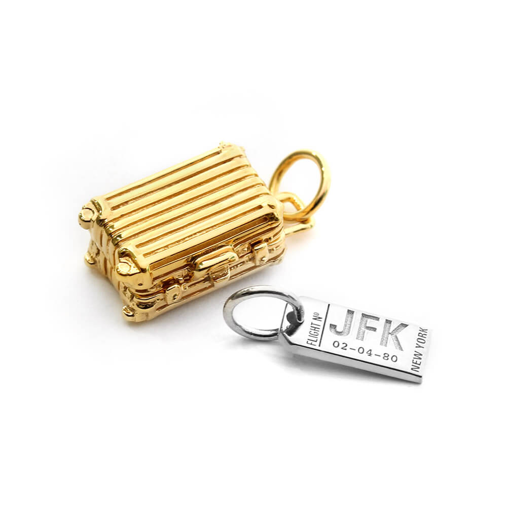 Gold Cult Classic Suitcase Set - JET SET CANDY (7536535372024)