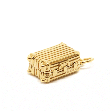 Solid Gold Cult Classic Suitcase Charm