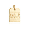 Gold Italy Charm, FLR Florence Luggage Tag - JET SET CANDY  (1720195022906)