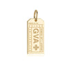 Solid Gold Swiss Charm, GVA Geneva Luggage Tag - JET SET CANDY  (1720192925754)
