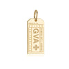 Gold Swiss Charm, GVA Geneva Luggage Tag - JET SET CANDY  (1720192925754)