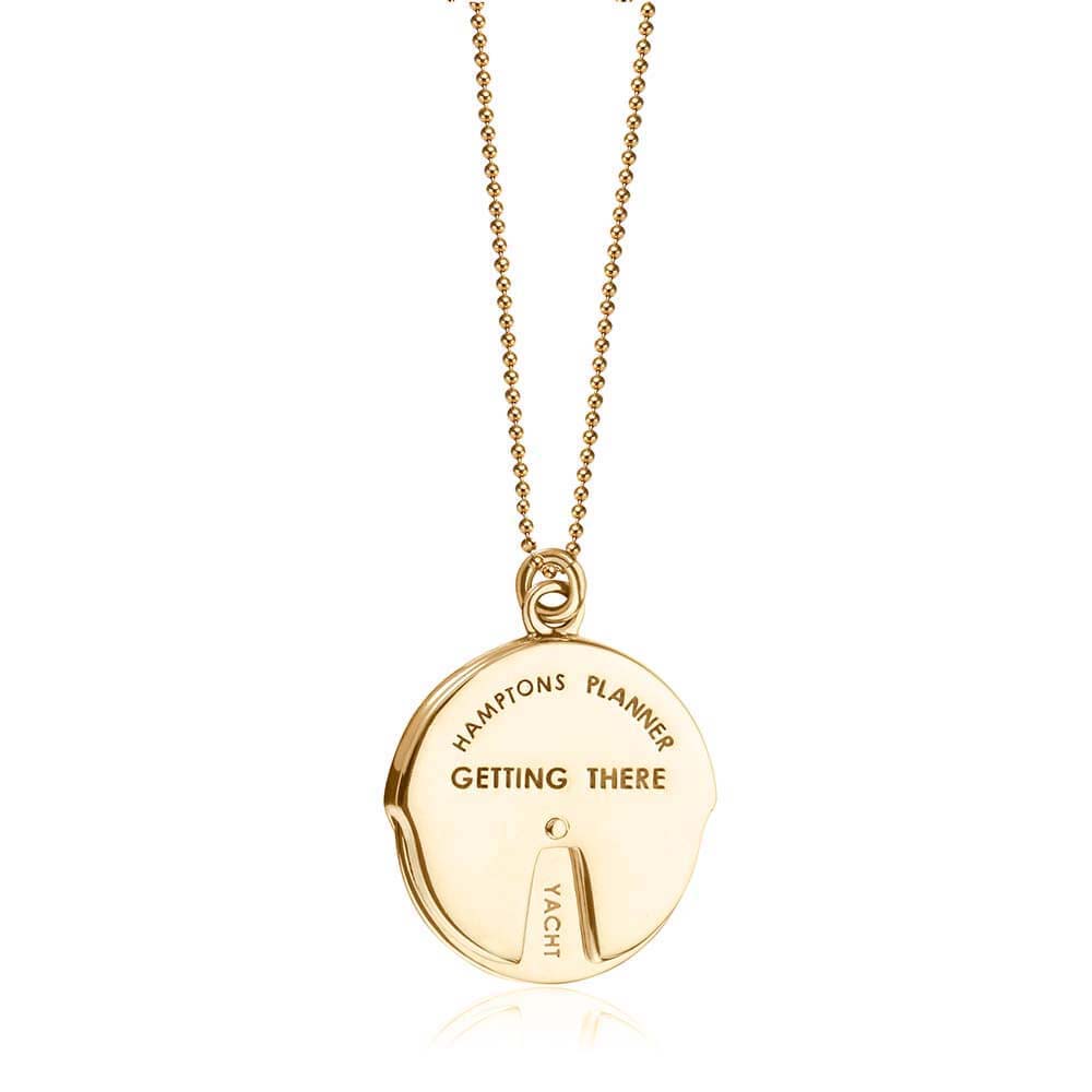 Gold Hamptons Spinner Charm - JET SET CANDY  (1720173723706)