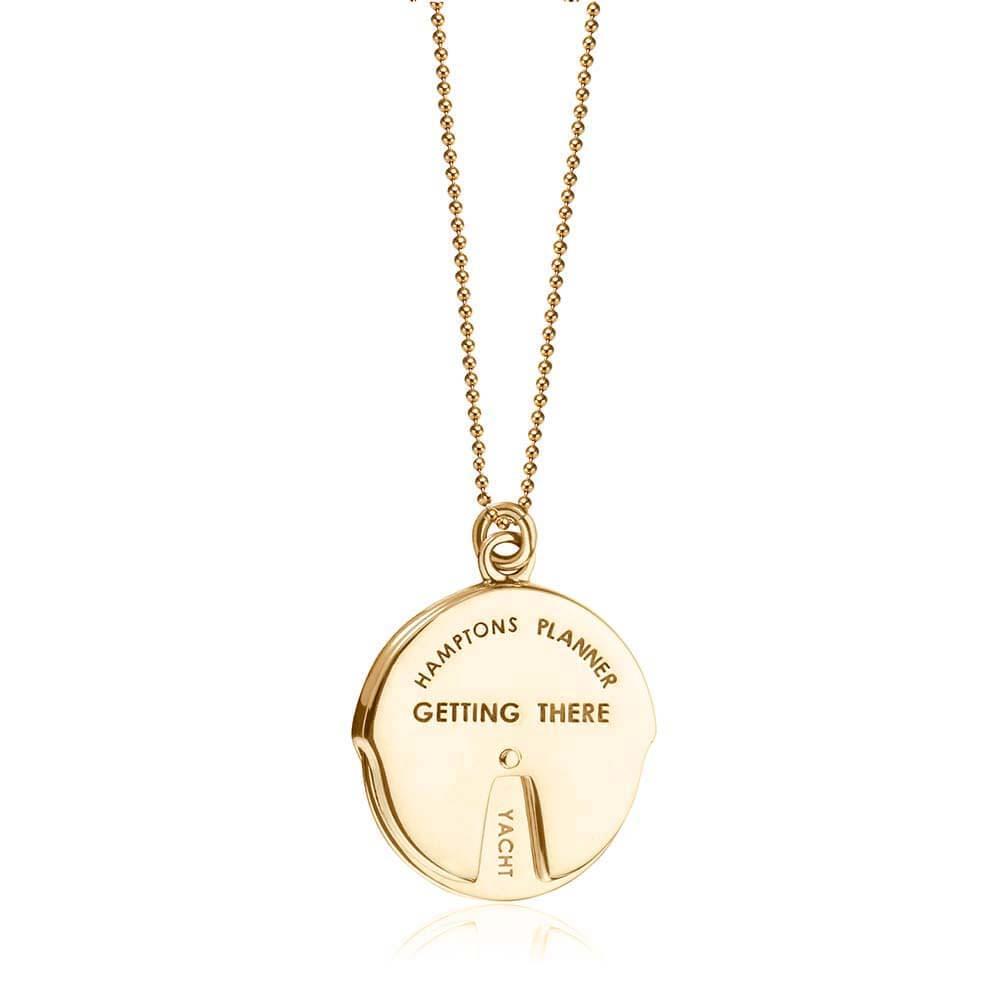 Gold Hamptons Spinner Charm - JET SET CANDY  (1720173723706)