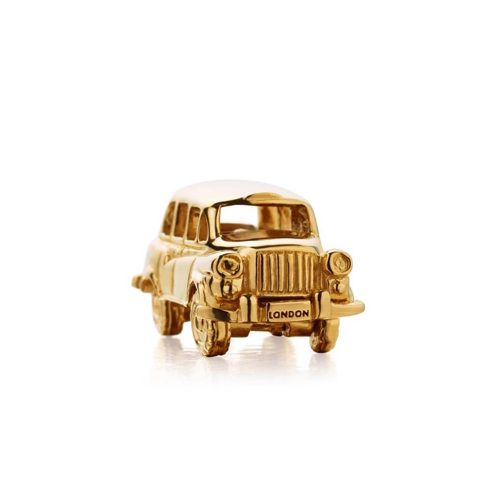 Gold London Taxi Charm - JET SET CANDY  (1720170053690)