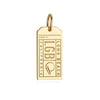 Solid Gold USA Charm, LGB Long Beach Luggage Tag - JET SET CANDY  (2524214493242)