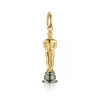 Hollywood Award Statue Charm Los Angeles Two Tone