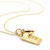 Luggage Tag 18" Charm Necklace Bundle