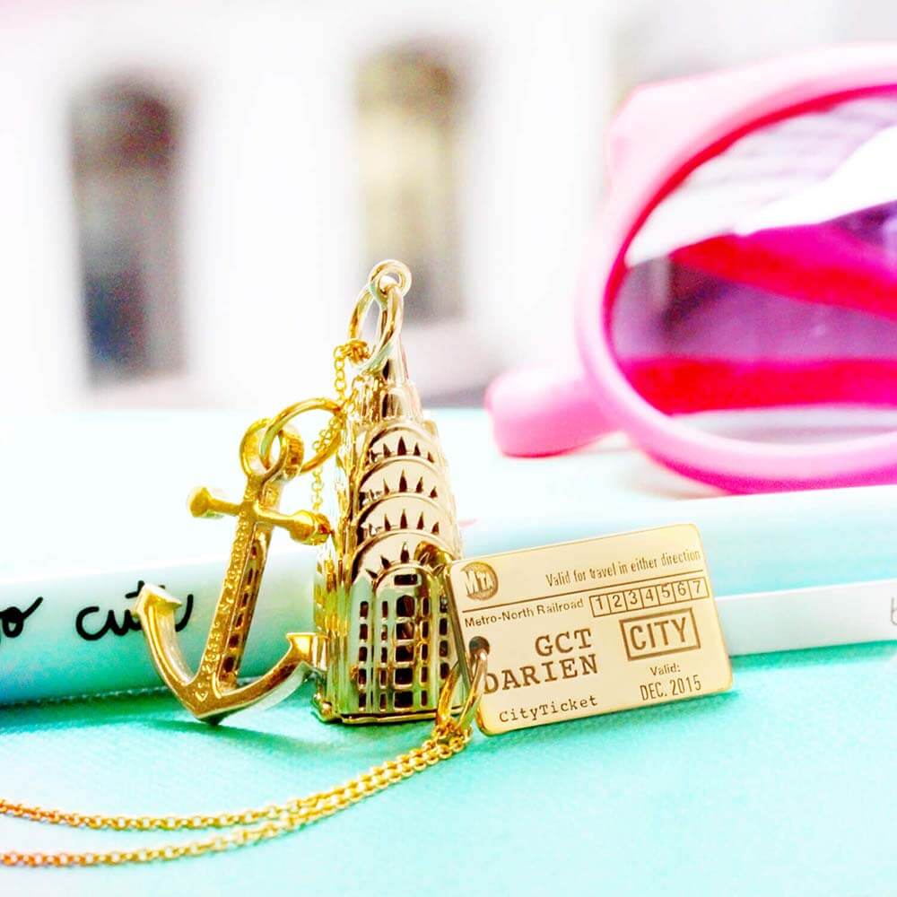 Gold Anchor Charm - JET SET CANDY (1720177393722)