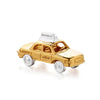 New York Taxi Charm Solid Gold