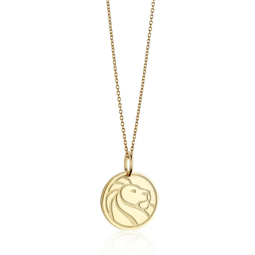 Gold New York Public Library Charm - JET SET CANDY  (4571640299608)