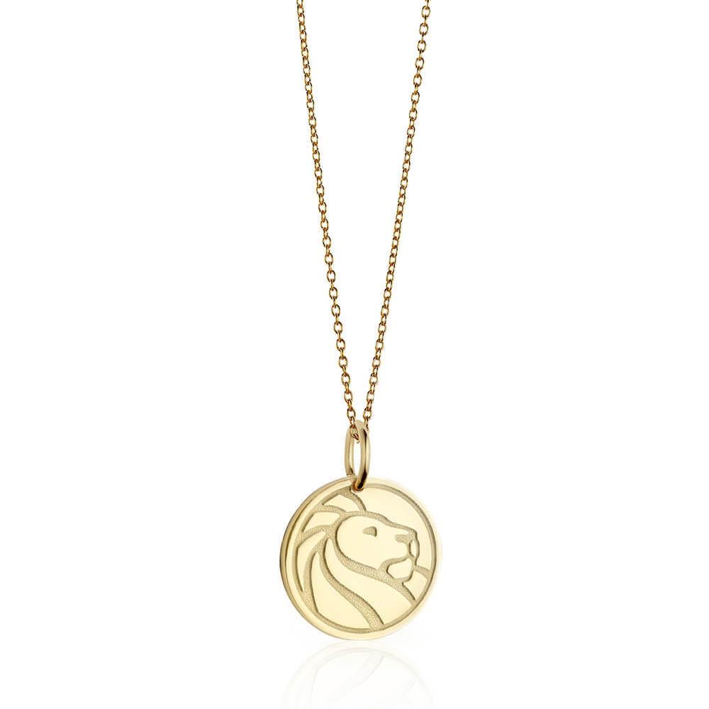 Gold New York Public Library Charm - JET SET CANDY  (4571640299608)