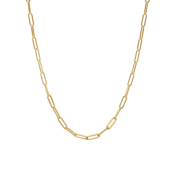 20" Gold Paperclip Chain