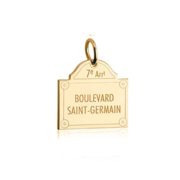 Boulevard Saint-Germain Charm Paris France Gold