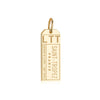 Solid Gold Charm, LTT Saint Tropez Luggage Tag - JET SET CANDY (1720180179002)