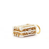 Luxe Steamer Trunk Charm Solid Gold Large